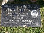 LEE Esther 1945-2005