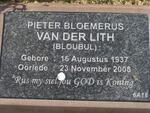 LITH Pieter Bloemerus, van der 1937-2006