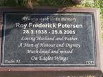 PETERSEN Roy Frederick 1938-2005