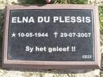 PLESSIS Elna, du 1944-2007