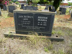 JACOBS Jan Petrus 1920-1990 & Hester Maria 1921-2004
