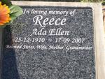 REECE Ada Ellen 1910-2007
