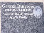 RINGROSE George 1914-2005