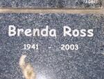 ROSS Brenda 1941-2003