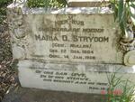 STRYDOM Maria D. nee  MULLER 1854-1938