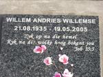 WILLEMSE Willem Andries 1935-2005