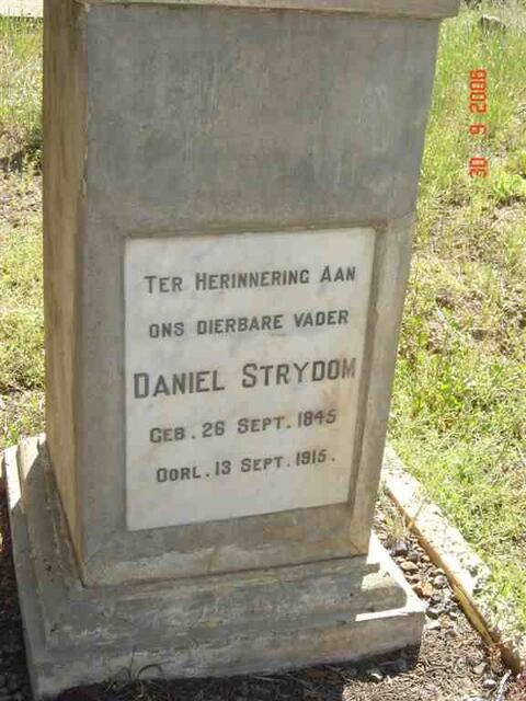 STRYDOM Daniel 1845-1915