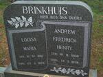 BRINKHUIS Andrew Fredrick Henry 1908-1978 & Louisa Maria 1912-1979