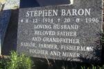 BARON Stephen 1914-1996