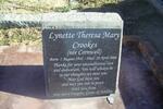 CROOKES Lynette Theresa Mary nee CORNWELL 1942-2006