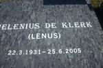 KLERK ?elenius, de 1931-2005