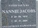 JACOBS Nannie 1910-2004