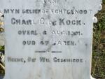 KOCK Charl G., de -1901