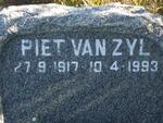 ZYL Piet, van 1917-1993