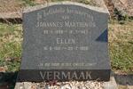 VERMAAK Johannes Marthinus 1898-1967 & Ellen 1912-1988