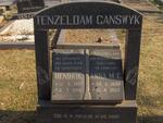 GANSWYK Hendrik, Tenzeldam 1891-1980 & Anna M.E. 1895-1992