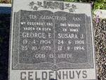 GELDENHUYS George E. 1904-1978 & Susara J. 1908-1994