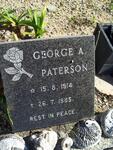 PATERSON George A. 1914-1985
