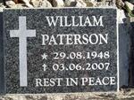 PATERSON William 1948-2007