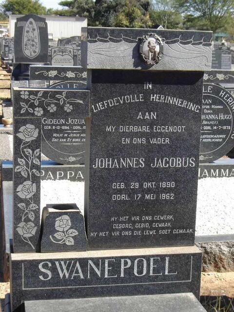 SWANEPOEL Johannes Jacobus 1890-1962