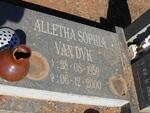 DYK Alletha Sophia, van 1959-2000 :: VAN DYK Alet -1988_2