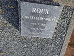ROUX Daniel Jacobus 1919-2004 & Cornelia Hendrina 1920-2013