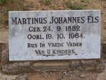ELS Marthinus Johannes 1882-1964