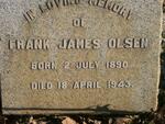 OLSEN Frank James 1890-1943