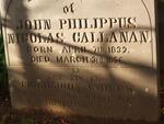 CALLANAN John Philippus Nicolas 1832-1856 :: CALLANAN Philip John Andrew 1812-1866
