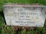 ROUX J.J., le 1789-1856 & J.E. RETIEF 1796-1836