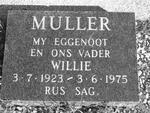 MULLER Willie 1923-1975