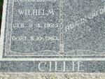 CILLIE Wilhelm 1925-1963
