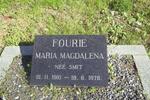 FOURIE Maria Magdalena nee SMIT 1910-1978