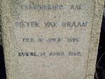 BRAAM Pieter, van 1875-1956