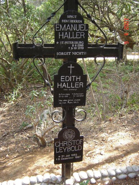 HALLER Emanuel 1906-1970 & Edith GRENBORG 1911-2001 :: LEYBOLD Christof 1963-1997
