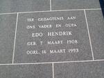 KUIPERS Edo Hendrik 1908-1993 & Betsie VAN RYSWYK 1915-1952