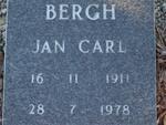 BERGH Jan Carl 1911-1978