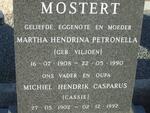 MOSTERT Michiel Hendrik Casparus 1902-1992 & Martha Hendrina Petronella VILJOEN 1908-1990