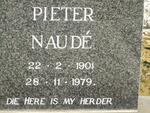 NAUDE Pieter 1901-1979