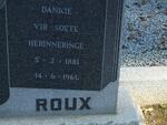 ROUX ? 1881-1961
