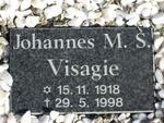 VISAGIE Johannes M.S. 1918-1998