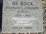 KOCK Stephanus Johannes, de 1904-1985 & Emilia E. 190?-2003
