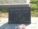 OOSTHUIZEN Osie 1906-1989