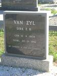ZYL Dirk E.H., van 1908-1982