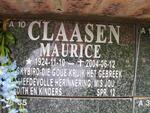 CLAASEN Maurice 1924-2004