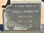 NEL Charles Johannes 1917-1958