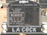COCK Bokkie, la 1925-1987