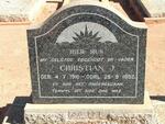 FAUL Christian J. 1910-1952