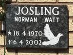 JOSLING Norman Watt 1970-2002