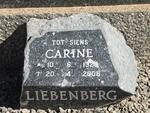 LIEBENBERG Carine 1929-2008
